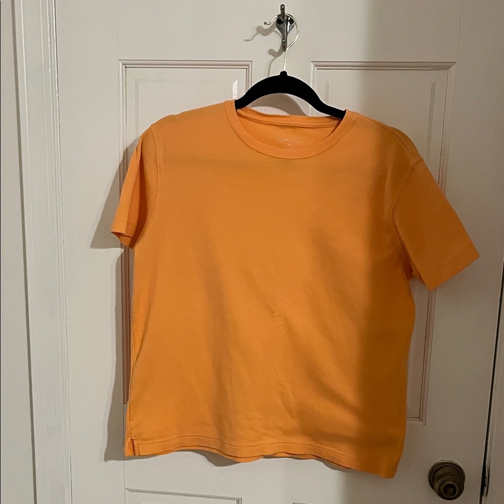 Kim Rogers Vibrant Orange Tee
